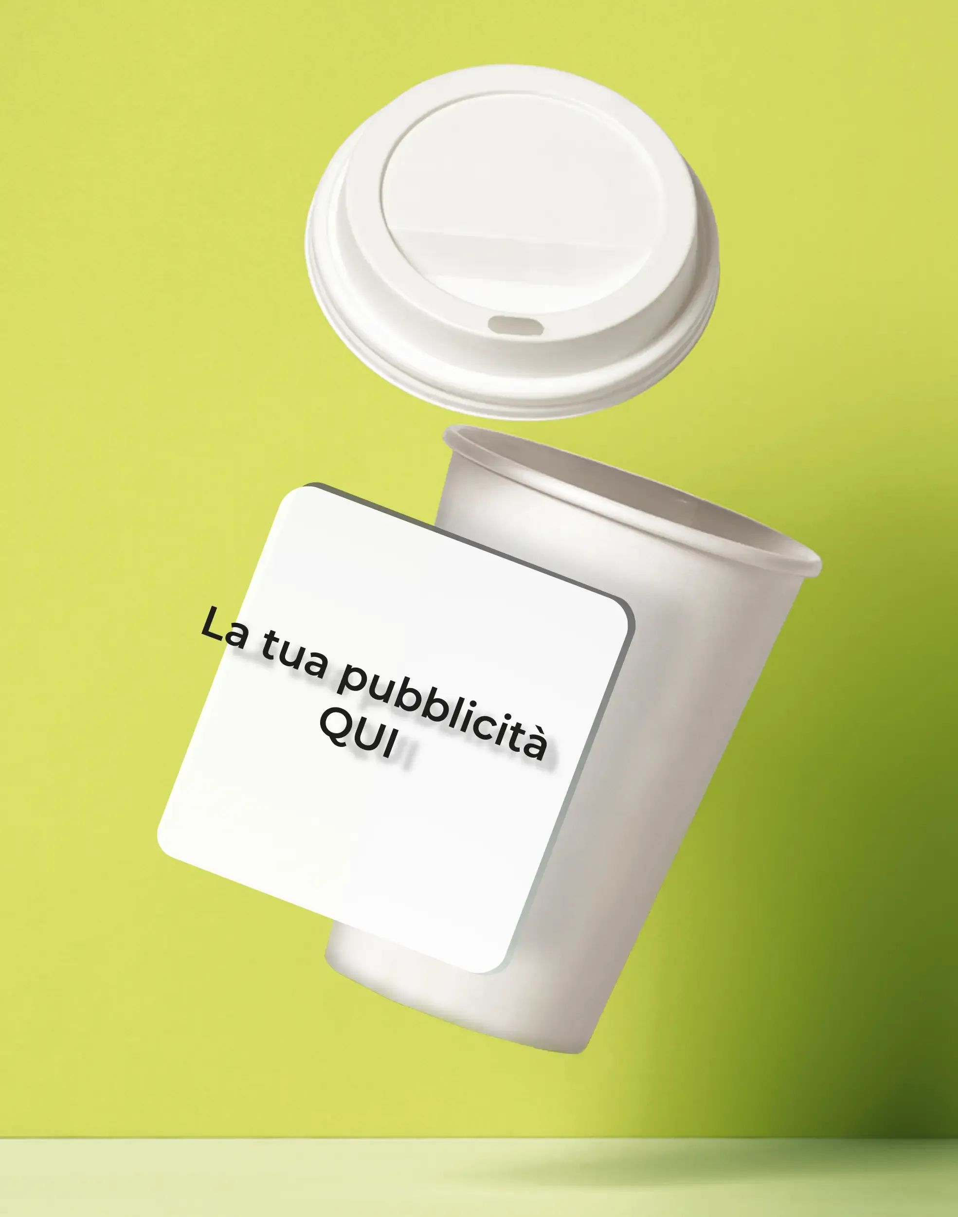 la tua pubblicita sui bicchieri di carta